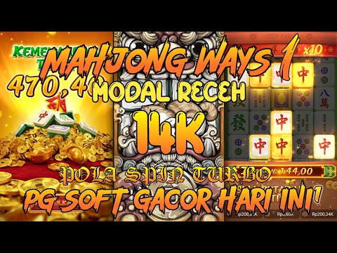 demo slot pg soft mahjong ways 1